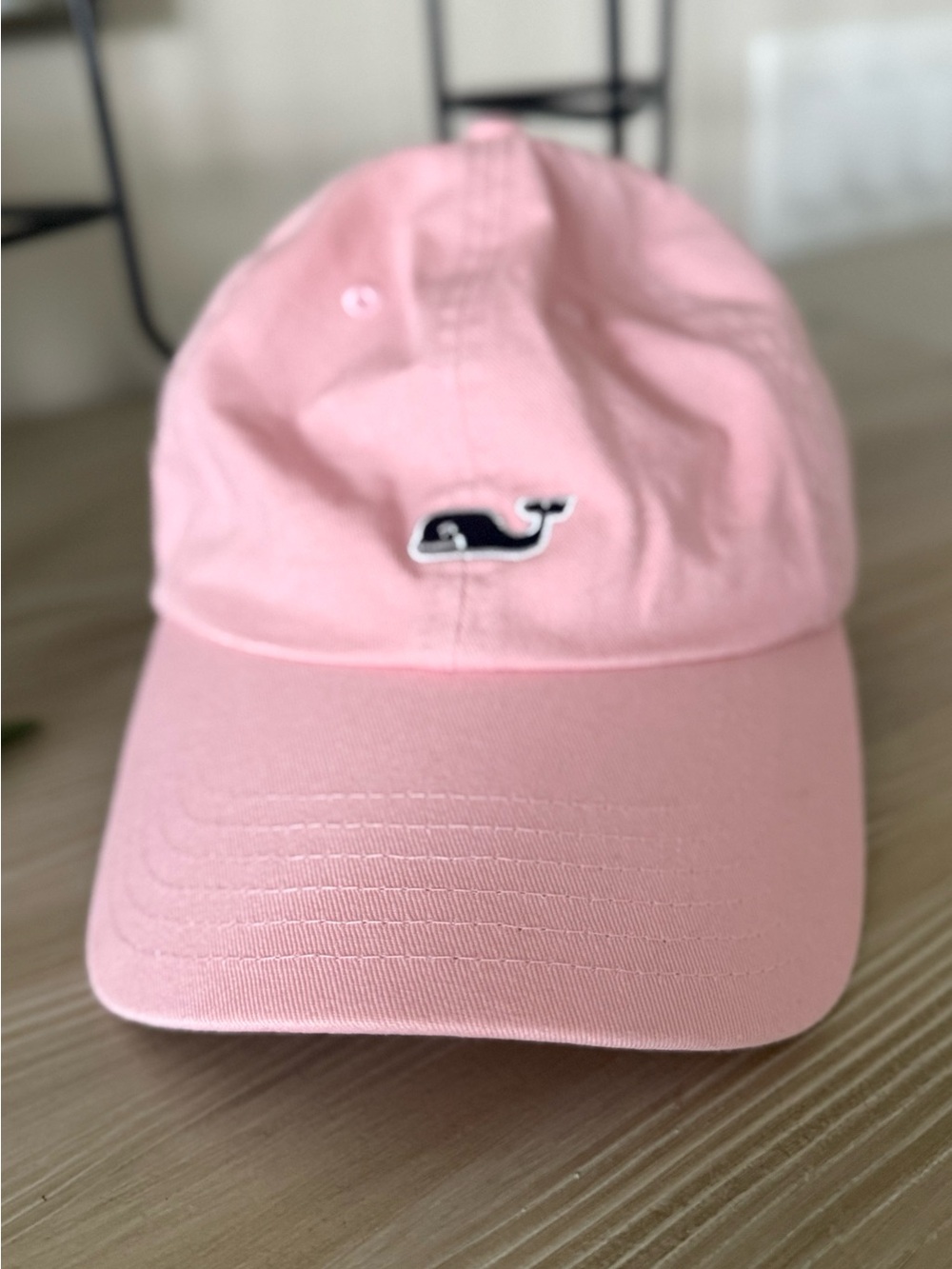 Vineyard Vines adult women’s Pink Whale Baseball Cap